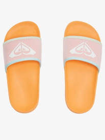 9 Girls Slippy Neo Neoprene Sliders White ARGL100306 Roxy