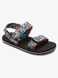 roxy, Girls Roxy Cage Sandals, BLACK/FLORAL (1bf) RG ROXY CAGE ARGL100312