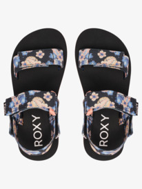 4 Girl's 4-16 Roxy Cage Sandals Black ARGL100312 Roxy