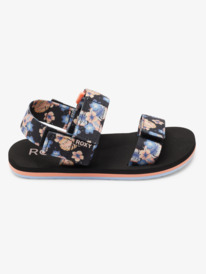 6 Girl's 4-16 Roxy Cage Sandals Black ARGL100312 Roxy