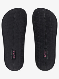 5 Girl's 4-16 Slippy Water-Friendly Sandals Black ARGL100338 Roxy
