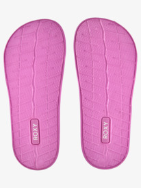 4 Girl's 4-16 Slippy Water-Friendly Sandals Purple ARGL100338 Roxy