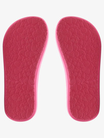 11 Girls Totally Tubular Slide Sandals Pink ARGL100361 Roxy
