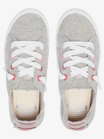 4 Girl's 4-16 Bayshore Slip-On Shoes Grey ARGS600091 Roxy