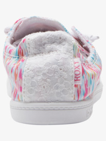 5 Girl's 4-16 Bayshore Shoes White ARGS600112 Roxy