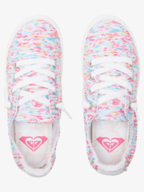 3 Girl's 4-16 Bayshore Shoes White ARGS600112 Roxy
