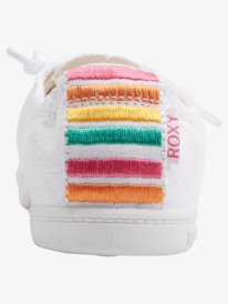 6 Girl's 4-16 Bayshore Shoes White ARGS600112 Roxy
