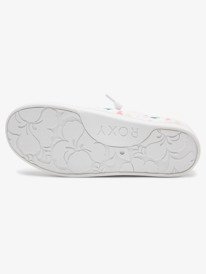 5 Girl's 4-16 Bayshore Shoes White ARGS600112 Roxy
