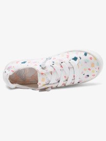 3 Girl's 4-16 Bayshore Shoes White ARGS600112 Roxy
