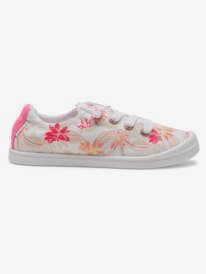 1 Girl's 4-16 Bayshore Shoes White ARGS600112 Roxy