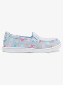 1 Girl's 4-16 Minnow Slip-On Shoes Blue ARGS600121 Roxy