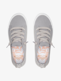1 Girl's 4-16 Bayshore Shoes Grey ARGS600125 Roxy