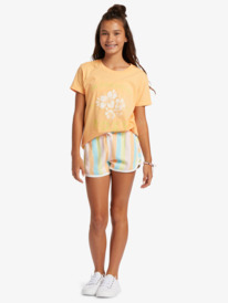 2 In Paradise - T-Shirt for Girls 4-16 Orange ARGZT03917 Roxy