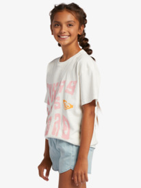 1 Sunny Days - Oversized T-Shirt for Girls 4-16 Blanc ARGZT03921 Roxy