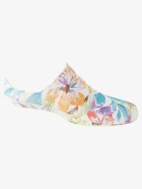 3 Pulani Printed - Chaussettes invisibles Blanc ARJAA03276 Roxy