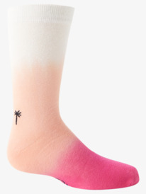1 Roxy Dip Dye - Shorty Crew Socks Pink ARJAA03283 Roxy