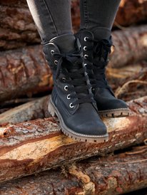 2 Aldean 2022 - Faux Leather Boots for Women Preto ARJB700636 Roxy