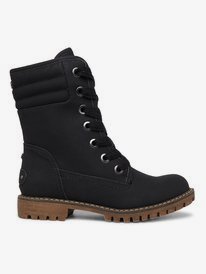5 Aldean 2022 - Faux Leather Boots for Women Preto ARJB700636 Roxy