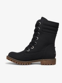 6 Aldean 2022 - Faux Leather Boots for Women Preto ARJB700636 Roxy