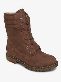 1 Aldean 2022 - Kunstlederstiefel für Frauen Braun ARJB700636 Roxy