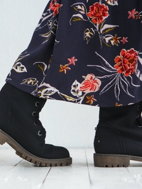 1 Aldean 2022 - Kunstlederstiefel für Frauen Schwarz ARJB700636 Roxy