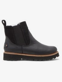 8 Marren 2022 - Leder-Stiefel für Frauen Schwarz ARJB700657 Roxy