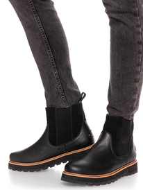 4 Marren 2022 - Leder-Stiefel für Frauen Schwarz ARJB700657 Roxy