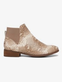1 Reinns - Bottines en imitation cuir pour Femme Marron ARJB700665 Roxy