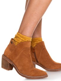 3 Cassidy - Bottines en cuir pour Femme Marron ARJB700693 Roxy