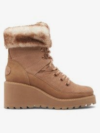 1 Kenzie Lace-Up Boots Beige ARJB700701 Roxy
