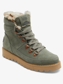 1 Sadie Lace-Up Boots Green ARJB700702 Roxy