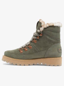 3 Sadie Lace-Up Boots Green ARJB700702 Roxy