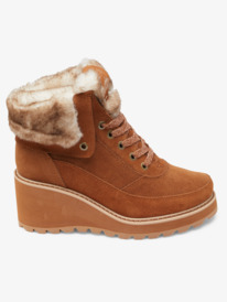 7 Alma - Stiefel mit Schnürsenkeln für Frauen Braun ARJB700726 Roxy
