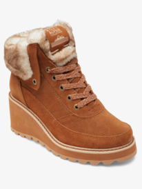 8 Alma - Stiefel mit Schnürsenkeln für Frauen Braun ARJB700726 Roxy
