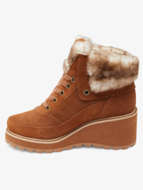 9 Alma - Stiefel mit Schnürsenkeln für Frauen Braun ARJB700726 Roxy