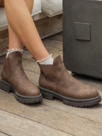1 Lorena Chelsea Slip-On Boots Brown ARJB700729 Roxy