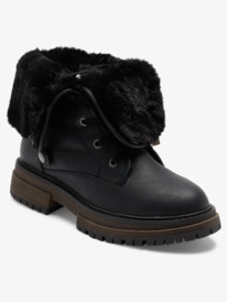 6 Bruna Lace-Up Boots Black ARJB700730 Roxy