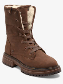 5 Bruna Lace-Up Boots Brown ARJB700730 Roxy