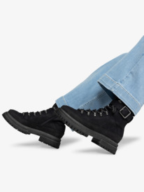 6 Chloe Kim Logger - Stiefeletten für Frauen Schwarz ARJB700755 Roxy