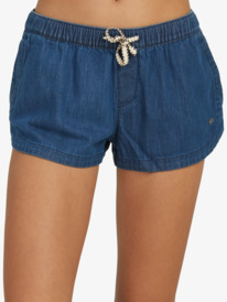 2 New Impossible Short en denim léger Bleu ARJDS03018 Roxy