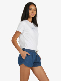5 New Impossible Short en denim léger Bleu ARJDS03018 Roxy