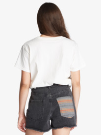 2 Kissing The Swell - Short Vaquero para Mujer Negro ARJDS03029 Roxy