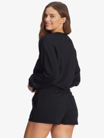 roxy, Check Out Sweat Shorts, ANTHRACITE (kvj0) Check Out - Sweat Shorts for Women ARJFB03092