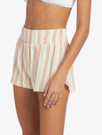 1 Drop A Wave Short Sweatshirt Shorts Brown ARJFB03102 Roxy