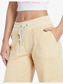 4 Off The Hook Cargo - Sweat Shorts for Women Beige ARJFB03109 Roxy