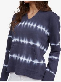 6 Surfing Days Poncho Hoodie Blue ARJFT03928 Roxy