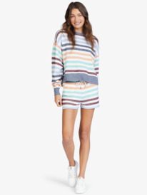4 Laid Back - Sweatshirt for Women White ARJFT03971 Roxy