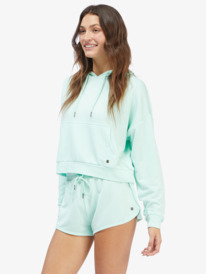 3 Surfing Daylight - Sweatshirt com capuz para Mulheres jovens Verde ARJFT04021 Roxy