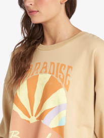 4 Morning Hike - Sweat pour Femme Beige ARJFT04025 Roxy