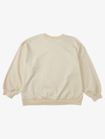 roxy, Morning Hike D Long Sleeve Crew Neck Sweatshirt, TAPIOCA (teh0) MORNING HIKE D ARJFT04106